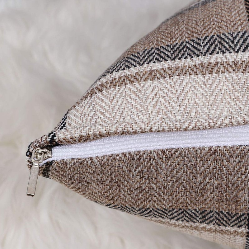 sourcing map Set of 2 Buffalo Check Plaid Throw Pillow