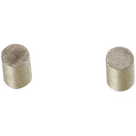 Niigata Seiki BeHAUS Rare Earth Samarium Cobalt Magnet, φ0.1 x 0.1 inches (3 x 4 mm), 1.8 N, KS-1, Pack of 2