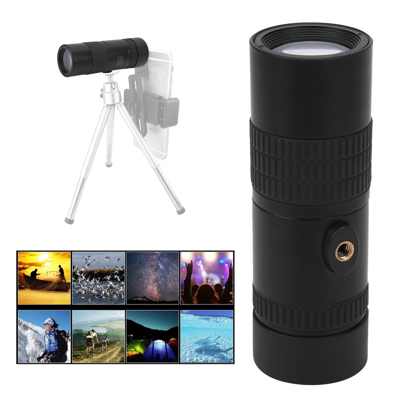 Portable Monocular Telescope Higher Magnification Definition Afocal Zoom 10‑30XLow Light