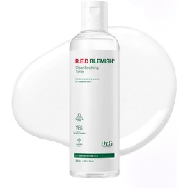 Dr.G - Tóner calmante transparente para manchas rojas, 10.14 onzas KOREA Beauty