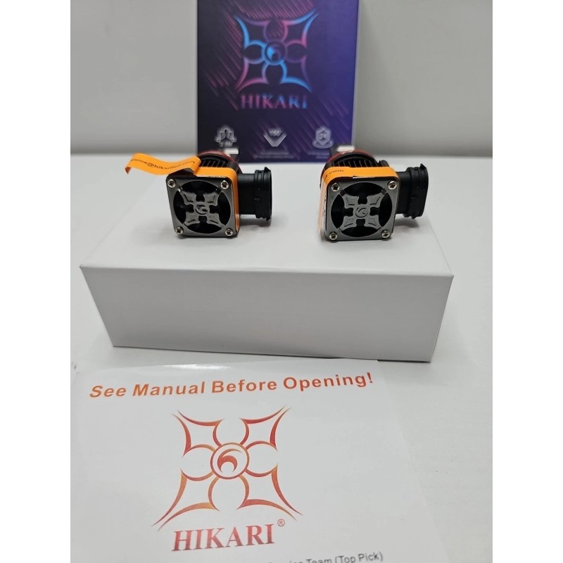Hikari V55-H11 Megatron LED Bulbs – 2-Pack, 20,000 Lumens, Cool