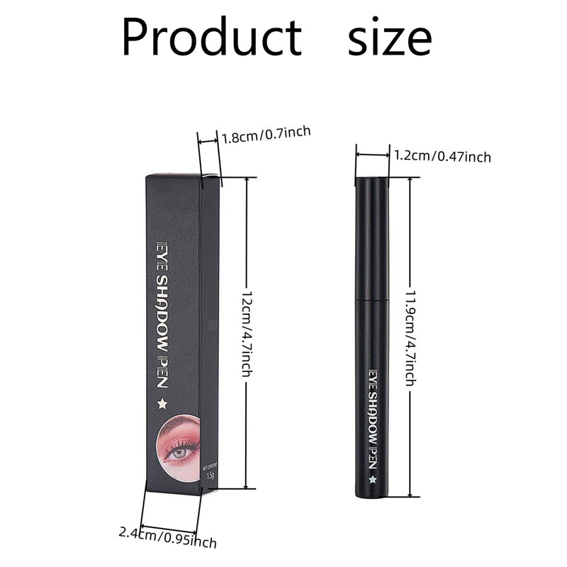 Dark Green Eyeshadow Stick, Smokey Gothic Metallic Glitter Pencil |