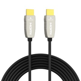 RUIPRO 4K Fibre Optic HDMI Cable 30 Metres 18Gbps 4K @ 60Hz ARC HDR10 Ultra Thin Flexible HDMI 2.0b Cable