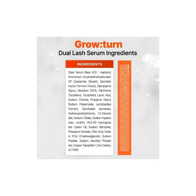 lilyeve [lilyeve]Grow:Turn Exosome Dual Lash Serum 8ml