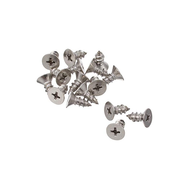 0.2 x 0.5 inch (5 x 12 mm) Flat Head