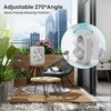 AMACOOL Table Fan, 12 inch Box Fan with 3 Adjustable