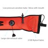 Seafard 4ft Red Scuba Diving Open Bottom Surface Marker Buoy