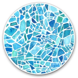 Vinyl Stickers (Set of 2) 7.5cm - Binary Code Concept Cputer Hacking #16412-2