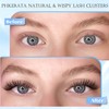 PHKERATA PHKERATA Wispy Eyelash Clusters Natural Lash Clusters 120 pcs