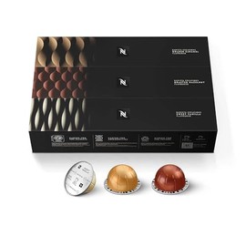 Nespresso Capsules Vertuo, Barista Flavored Pack, Medium Roast Coffee, 30 Count Coffee Pods, Brews 7.77 fl. oz.