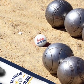 THE REPLICANT Set of 3 Pétanque Club Piglets/Colours: Blue, White, Yellow