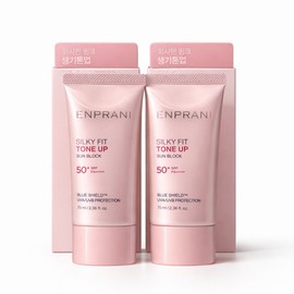 1+1 Enprani Silky Fit Tone-Up Sunblock 70ml Sun Cream / 1+1 엔프라니 실키핏 톤업 선블록 70ml 선크림