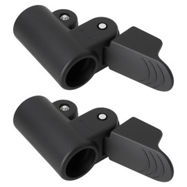 Create idea 2pcs 22-25mm Awning Tent Pole Adjuster Clamp Grip for Caravan Motorhome Gray