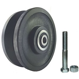 Sliding Barn Door Nylon Wheel Kit 4"x1.5" - Extra Quiet and Smooth
