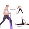 Jasinber Bandas Elásticas, 3 Unidades Bandas de Resistencia para Yoga，Pilates,