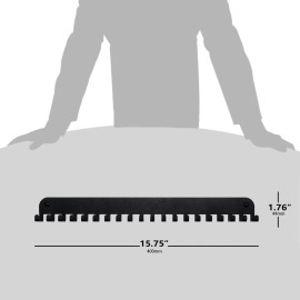 SKHOO Premium Metal Hanger Display for MedalsCheer Medal Holder in Black WhiteMedal...