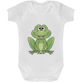 Azeeda 3-6 Month 'Happy Frog' Baby Grow/Bodysuit (GR00090231)