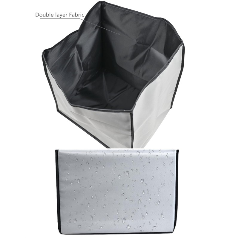Heavy Duty Fabric Water-Resistant Nylon Toaster Oven Dust Cover For