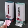Wall Mounted Plastic Bin Bag Storage Box