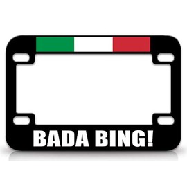 Custom Brother - BADA Bing! Italy Italian Metal Motorcycle License Frame d17