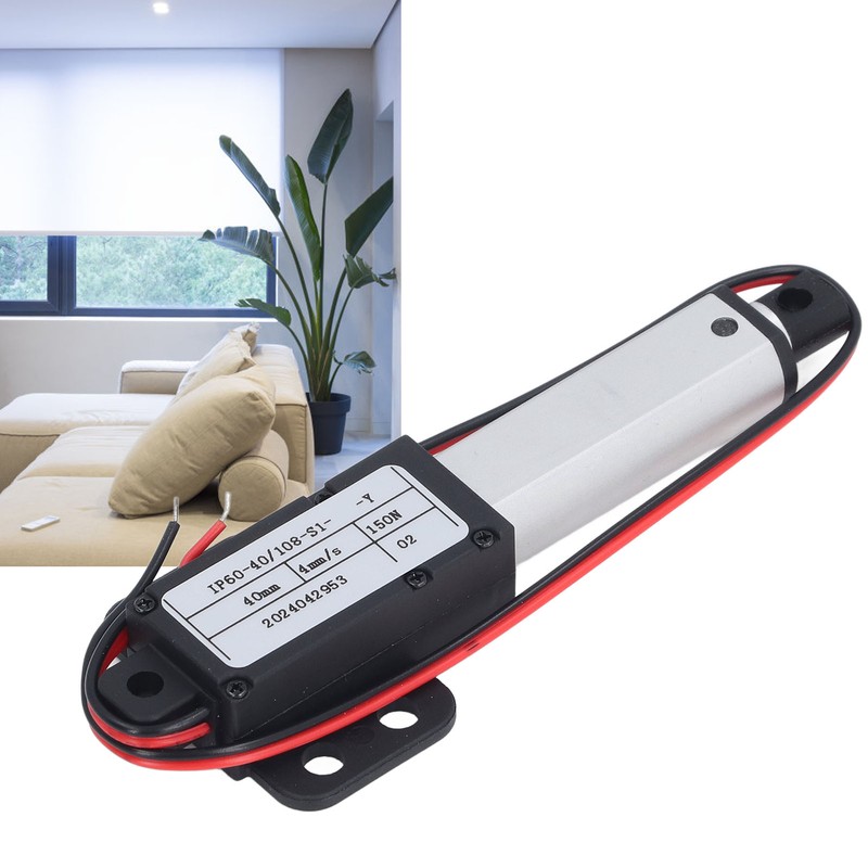 Electric Linear Actuator 40mm Stroke 150N 4mm/s Linear Motion Actuator
