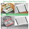 2Pack Pull out Cabinet Organizer, 21"Deep, Heavy Duty Full-extension Slide