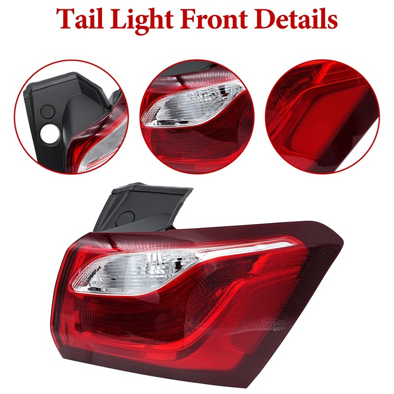 LEVANLIGHT Tail Light Assembly Compatible with Chevy Equinox 2018 2019