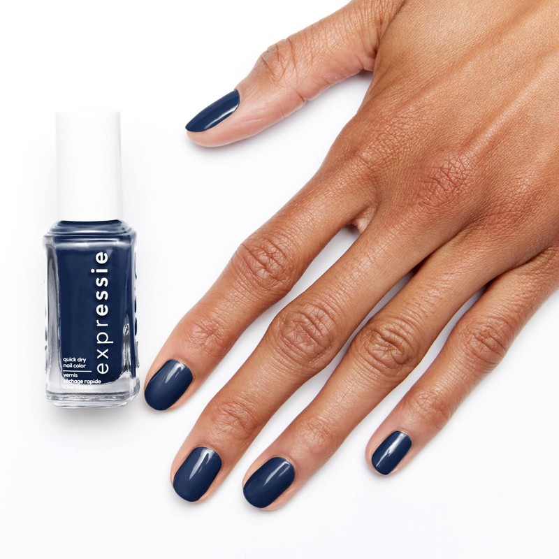 essie Schnelltrocknender Nagellack „expressie“, Vegane Formel ohne Inhaltsstoffe tierischen Ursprungs,