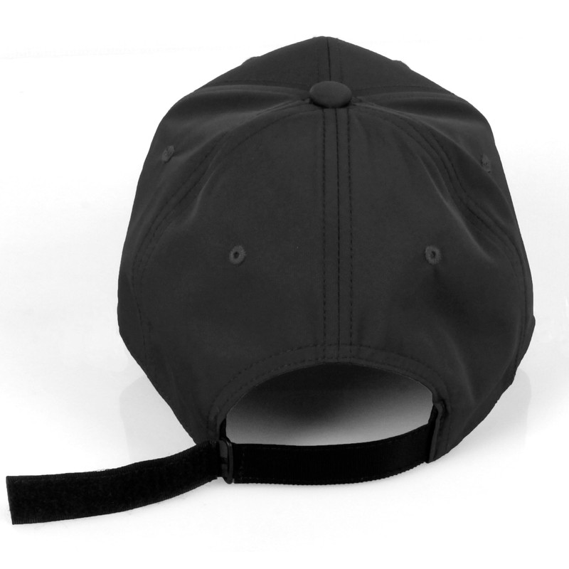 Daxton Performance Hat High Profile Structured Baseball Cap, Black