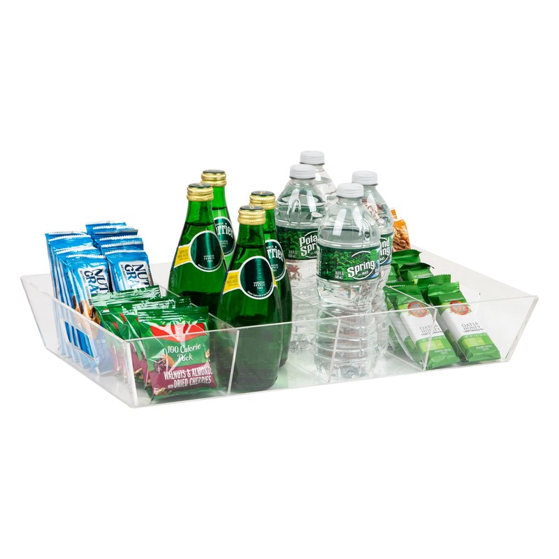 Mind Reader Snack Tray, Countertop Organizer, Snack Tray, Pantry, Breakroom,