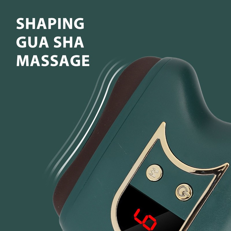 Electric Gua Sha Facial Tool Improve Circulation Ergonomic Design Portable