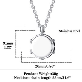 AZFVBQL Rock Drum Necklace for Men's Drummer Gifts Stainless Steel Music Drumstick Pendant Jewelry