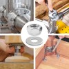 M10 Nuts, 40 Pieces Standard A2 V2A Self Locking Nuts,