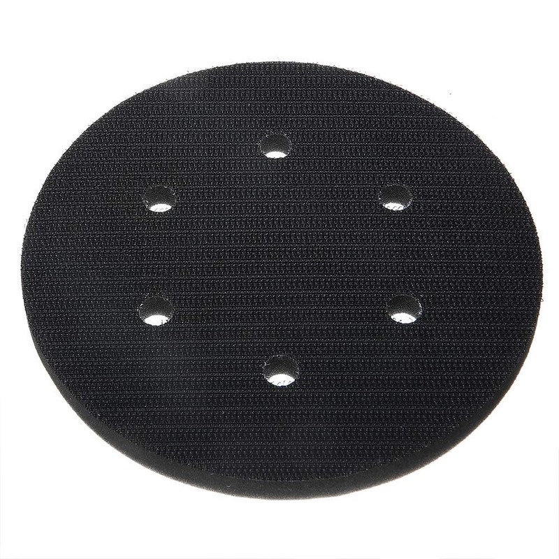 ExcInter 1PCS 150mm 6 Holes Sanding Soft Pad Buffer Sponge