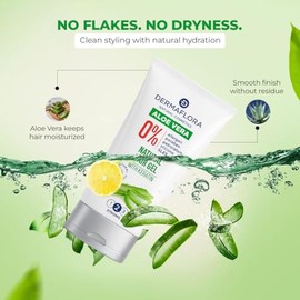 Aloe Vera Hair Gel with Keratin – 150ml | Lightweight Styling Gel for Men & Women | Flexible Hold, Paraben-Free