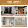 LuleyjorDoor Closers,zinc Alloy Lasts 10 Years,2pcs10 Minute Installation,Automatic Safety Spring