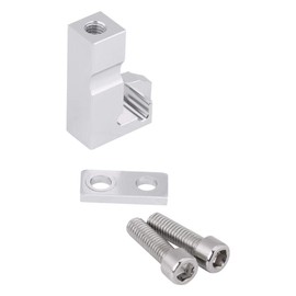 Hlyjoon P2015 Repair Bracket Kit 2.0 TDI CR Intake Manifold 03L129711E Repair for TDI CR Diesel P2015 Error Code Aluminium Alloy Material Silver Colour