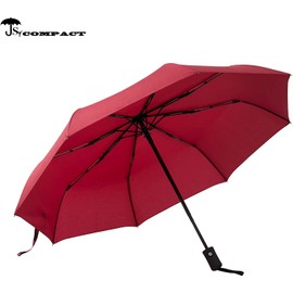 SY COMPACT Travel Umbrella Windproof Automatic umbrella for women red umbrellas- factory outlet shop