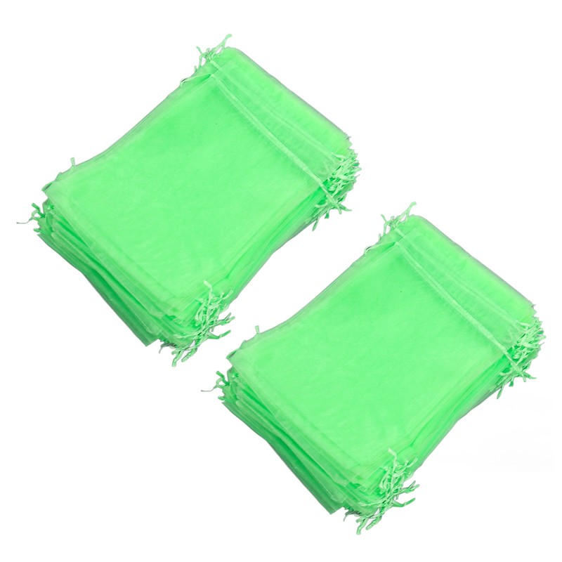 100PCS Fruit Protection Netting Bag Reusable Garden Mesh Barrier Bag
