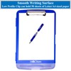 Think2Master Blue Plastic Storage Clipboard with Pencil Holder. | 25%