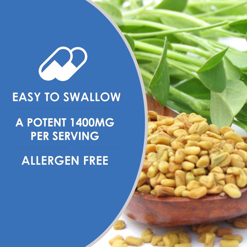 VH Nutrition Fenugreek+ | 1400mg Extra Strength Fenugreek Capsules |