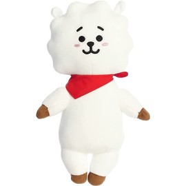 Aurora® Lovable BT21 RJ Stuffed Animal - Collectible Fun - Delightful Cuteness - White 13 Inches