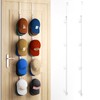 HapiRm Over Door Hat Rack - 2 Packs Hat Organizer