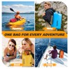 Bolsa seca impermeable, 5L/10L/20L/30L/40L Mochila de almacenamiento ligera con funda