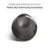Smartshake Rockband Reforce Stainless Steel Protein Shaker Bottle 700 ml
