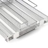 Wiltec BBQ Economy Burner 22.5 x 22.5 x 5 cm