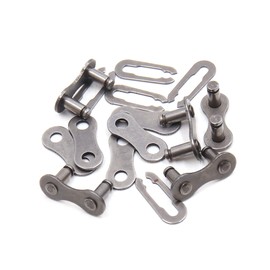 A ABSOPRO Bicycle Metal Chain Master Link Joint Clips Connectors (Set of 5)