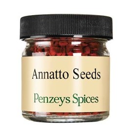 Annatto Seeds By Penzeys Spices 2.8 oz 1/2 cup jar