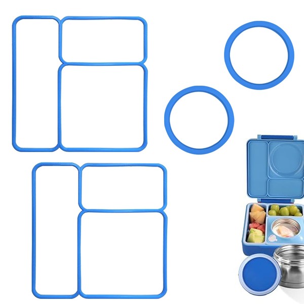 4 pack Lid Seal Gasket For OmieBox,Fit Seal Replacement for