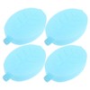 Generic 4pcs Portable Ice Packs for Lunch Bags and Coolers